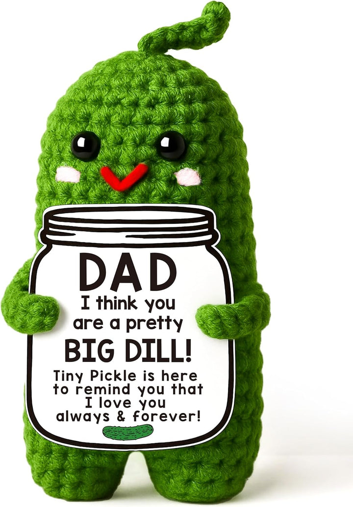 Cute Crochet Pickle Love Gift