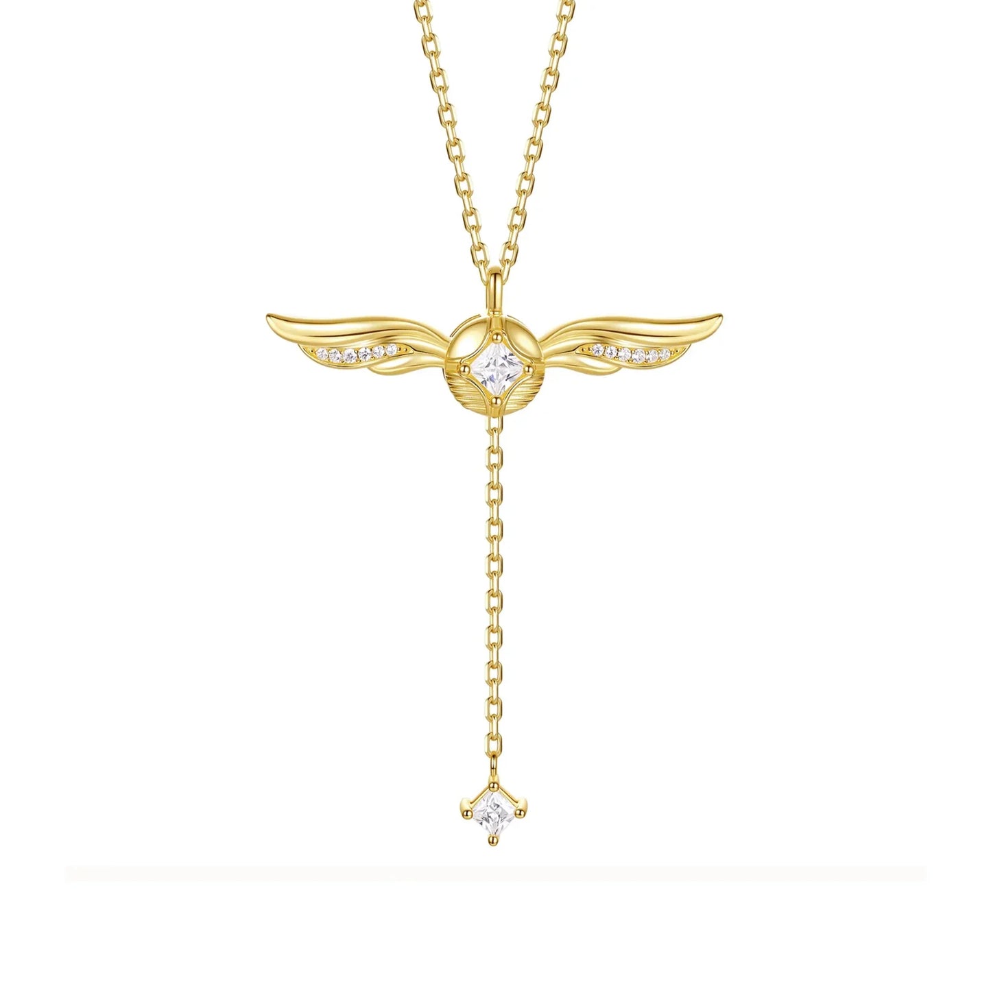 Golden Winged Necklace