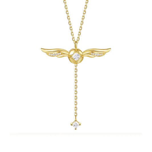 Golden Winged Necklace