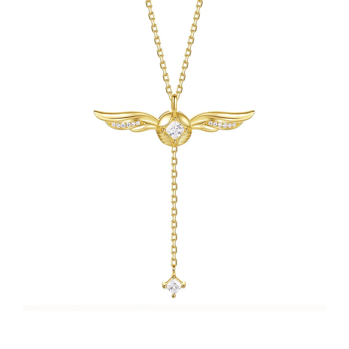 Golden Winged Necklace