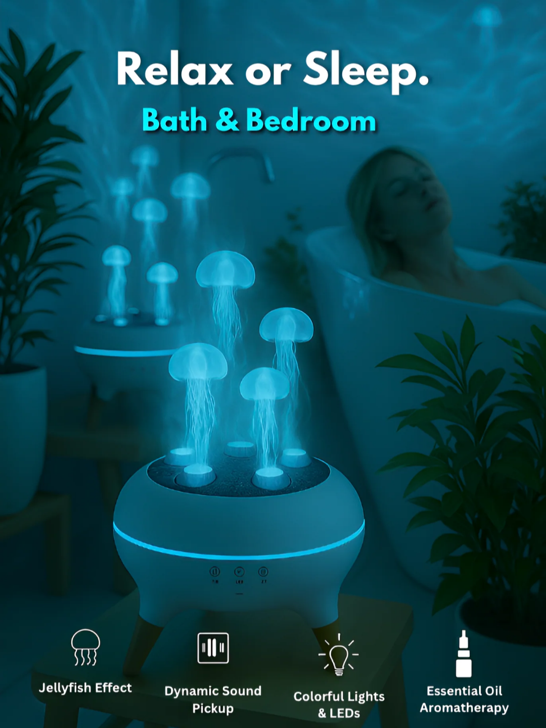 Ocean Star Lamp + Jellyfish Diffuser