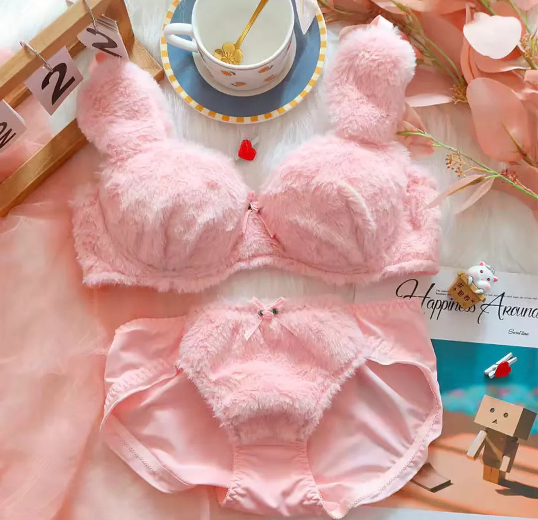 Plushie Bra Set