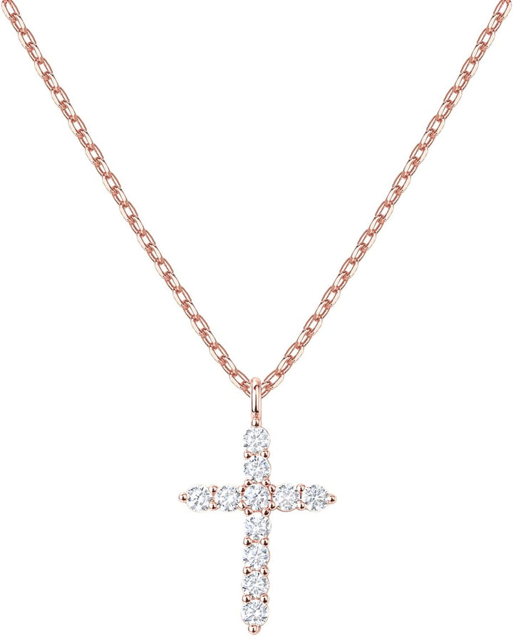 14K Gold Plated Cross Necklace