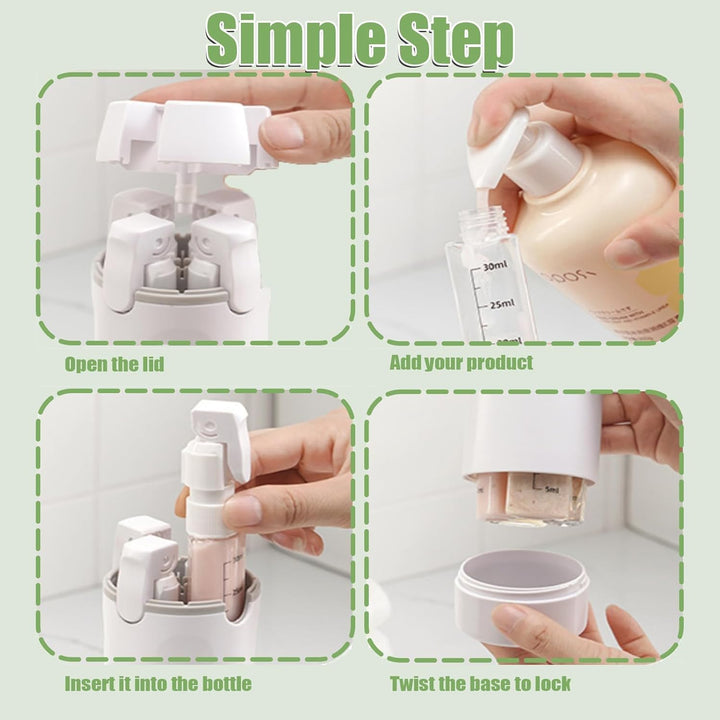 4-in-1 Travel Dispenser