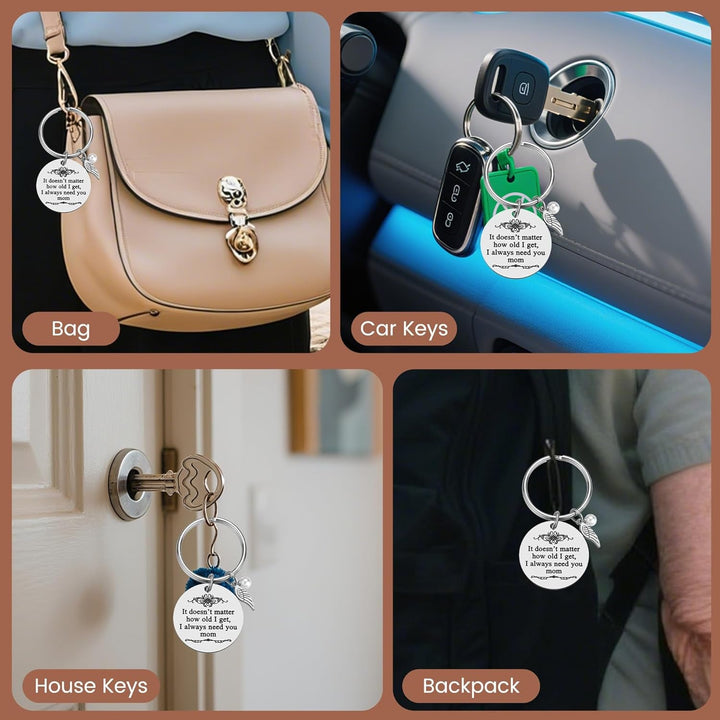 “Always Need You Mom” Keychain