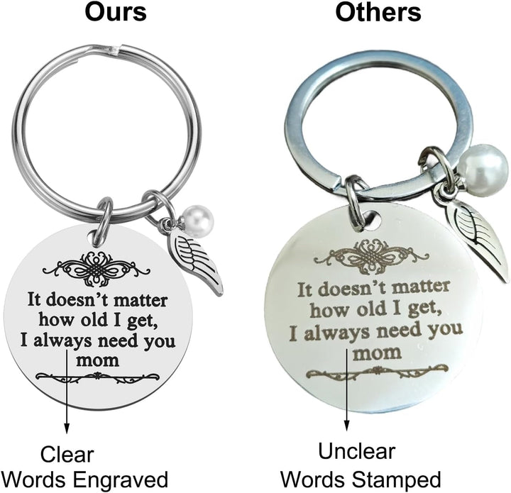 “Always Need You Mom” Keychain