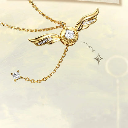 Golden Winged Necklace