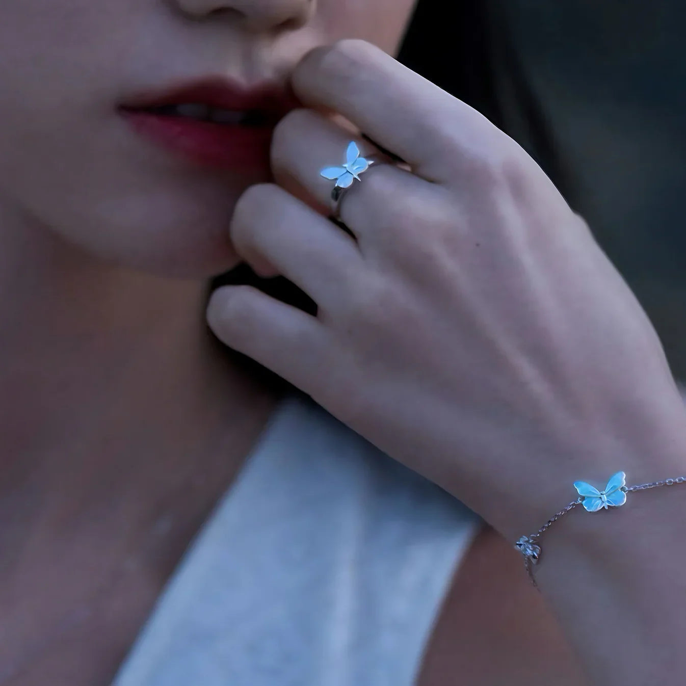 Luminous Blue Butterfly 4-in-1 Bundle
