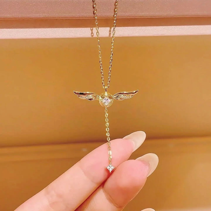 Golden Winged Necklace