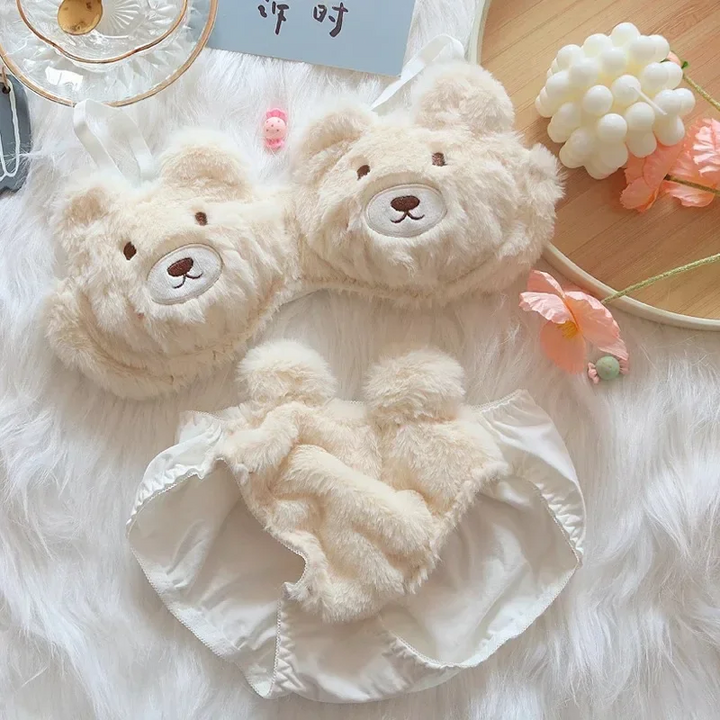 Plushie Bra Set