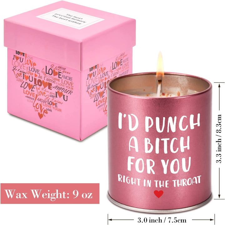 Floral Scented Candle Gift