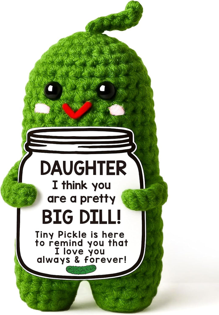 Cute Crochet Pickle Love Gift