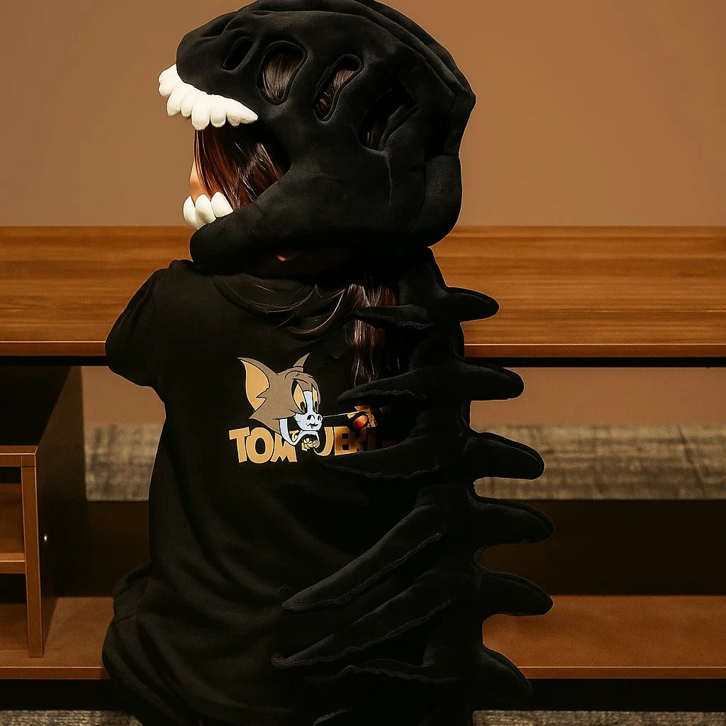 Dino Hood 45 Inches