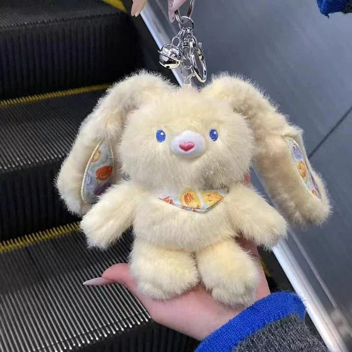 Rabbit + Doll Keychain Pendant