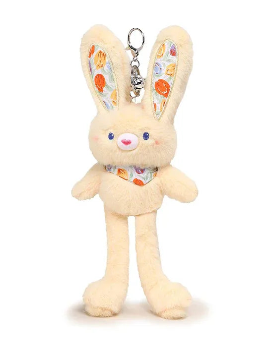 Rabbit + Doll Keychain Pendant