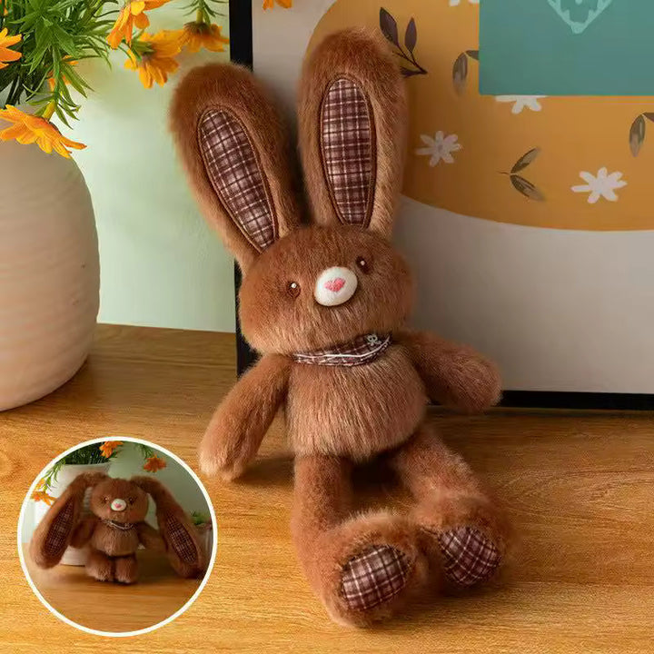 Rabbit + Doll Keychain Pendant